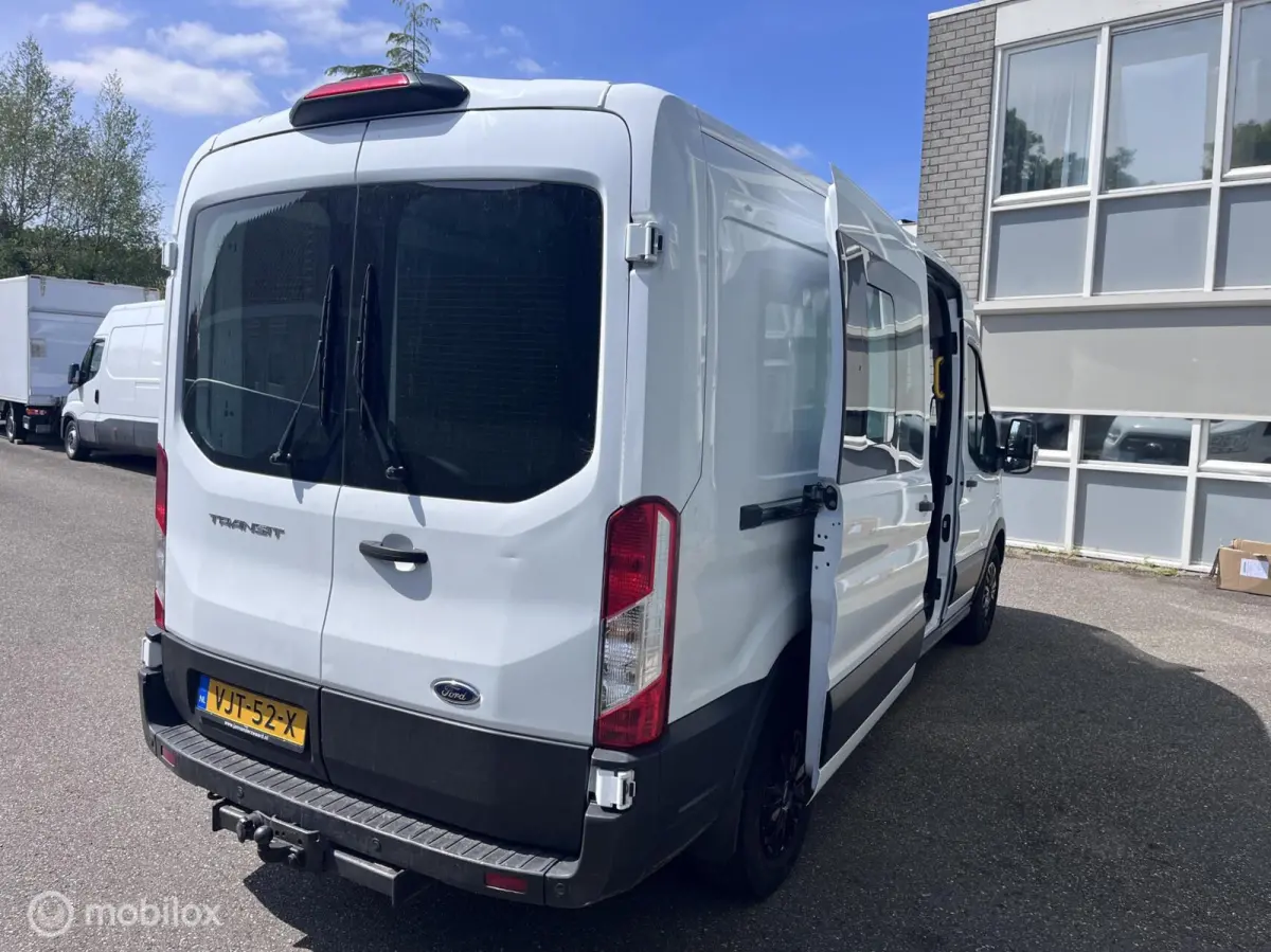 350 2.0 TDCI Euro 6 L3H2 Ambiente Dubbele Cabine Navi Airco Ceuise control Trekhaak
