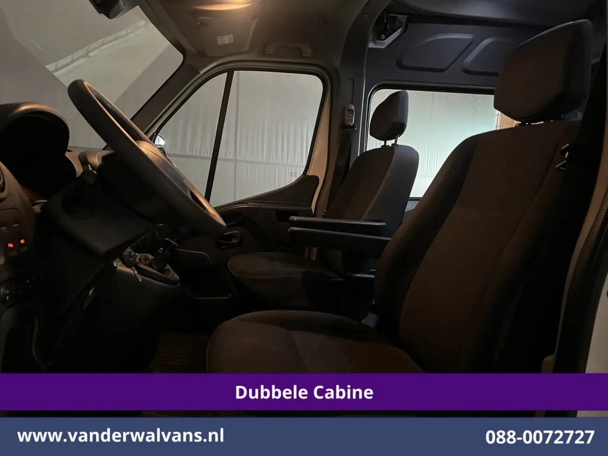 2.3 Turbo 146pk L2H2 Dubbele cabine Euro6 Airco | Imperiaal | Omvormer | 2500kg Trekhaak | LM velgen Navigatie, Camera, Cruisecontrol, Parkeersensoren, 5-zits
