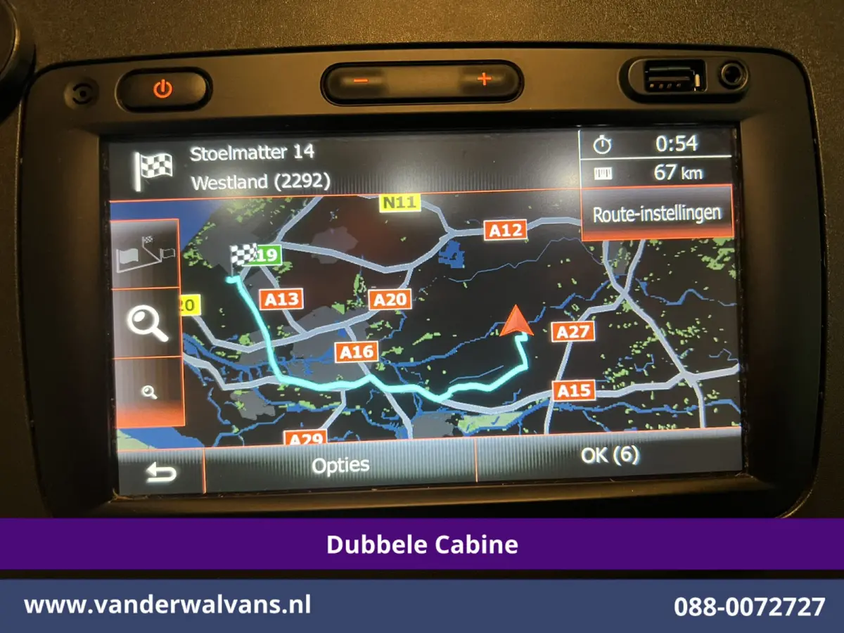 2.3 Turbo 146pk L2H2 Dubbele cabine Euro6 Airco | Imperiaal | Omvormer | 2500kg Trekhaak | LM velgen Navigatie, Camera, Cruisecontrol, Parkeersensoren, 5-zits