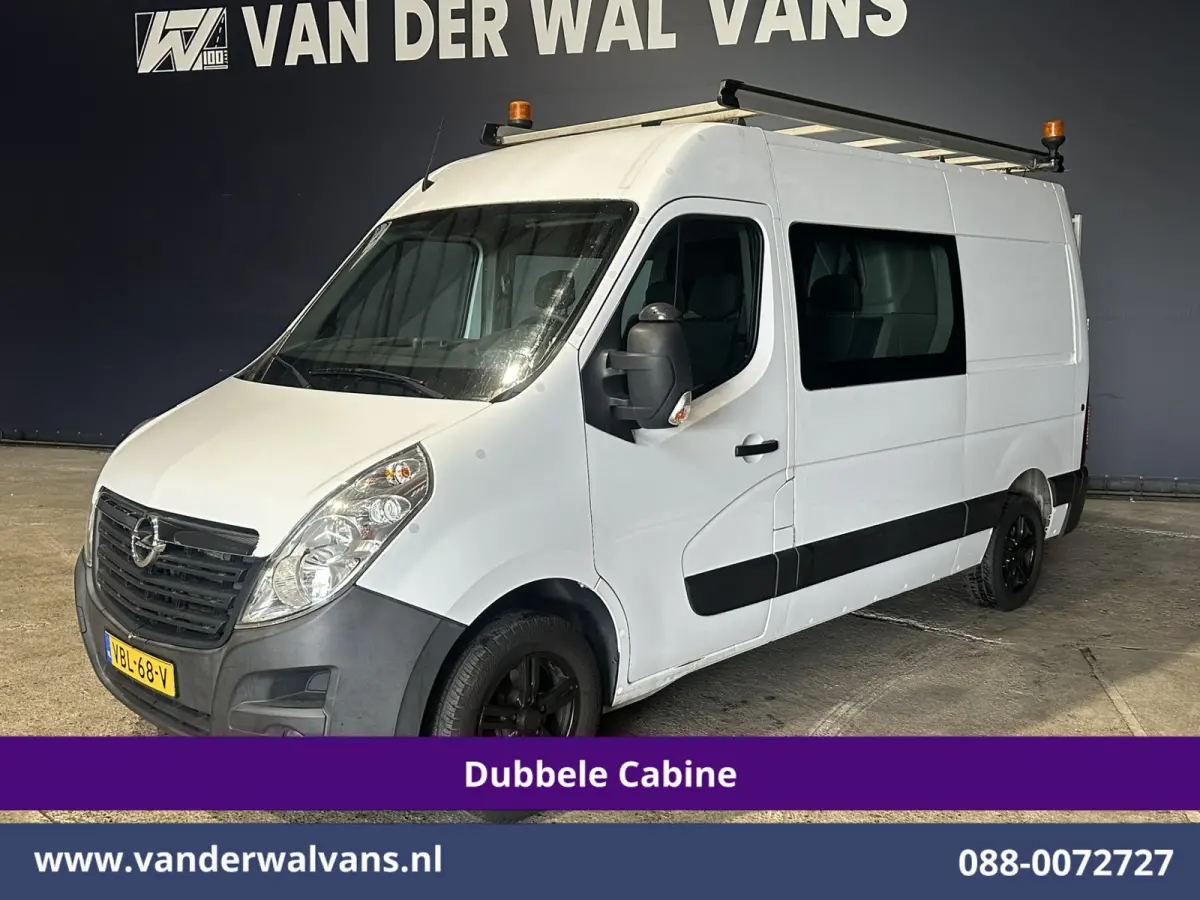 2.3 Turbo 146pk L2H2 Dubbele cabine Euro6 Airco | Imperiaal | Omvormer | 2500kg Trekhaak | LM velgen Navigatie, Camera, Cruisecontrol, Parkeersensoren, 5-zits