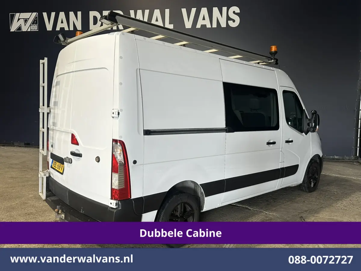 2.3 Turbo 146pk L2H2 Dubbele cabine Euro6 Airco | Imperiaal | Omvormer | 2500kg Trekhaak | LM velgen Navigatie, Camera, Cruisecontrol, Parkeersensoren, 5-zits