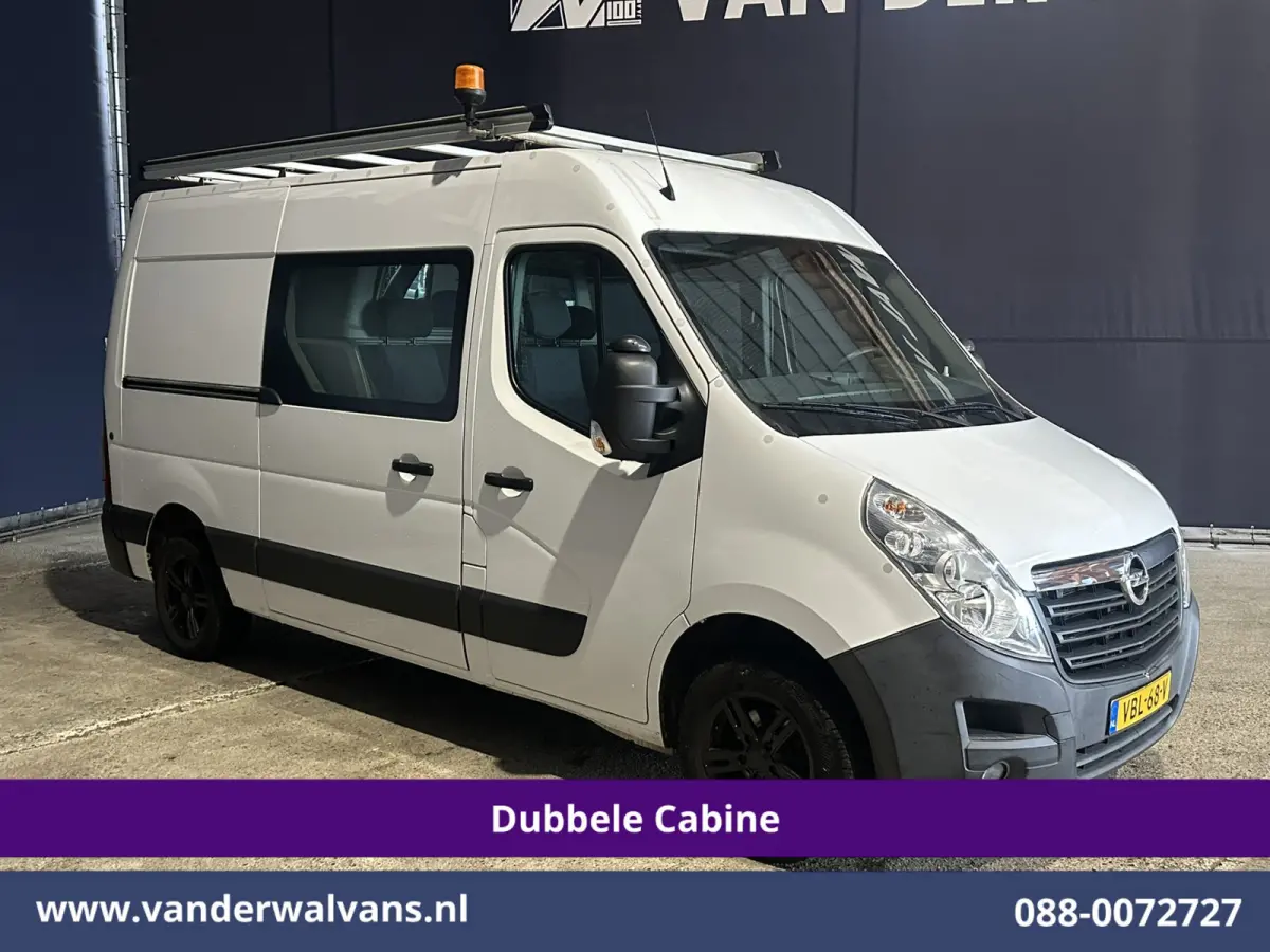 2.3 Turbo 146pk L2H2 Dubbele cabine Euro6 Airco | Imperiaal | Omvormer | 2500kg Trekhaak | LM velgen Navigatie, Camera, Cruisecontrol, Parkeersensoren, 5-zits