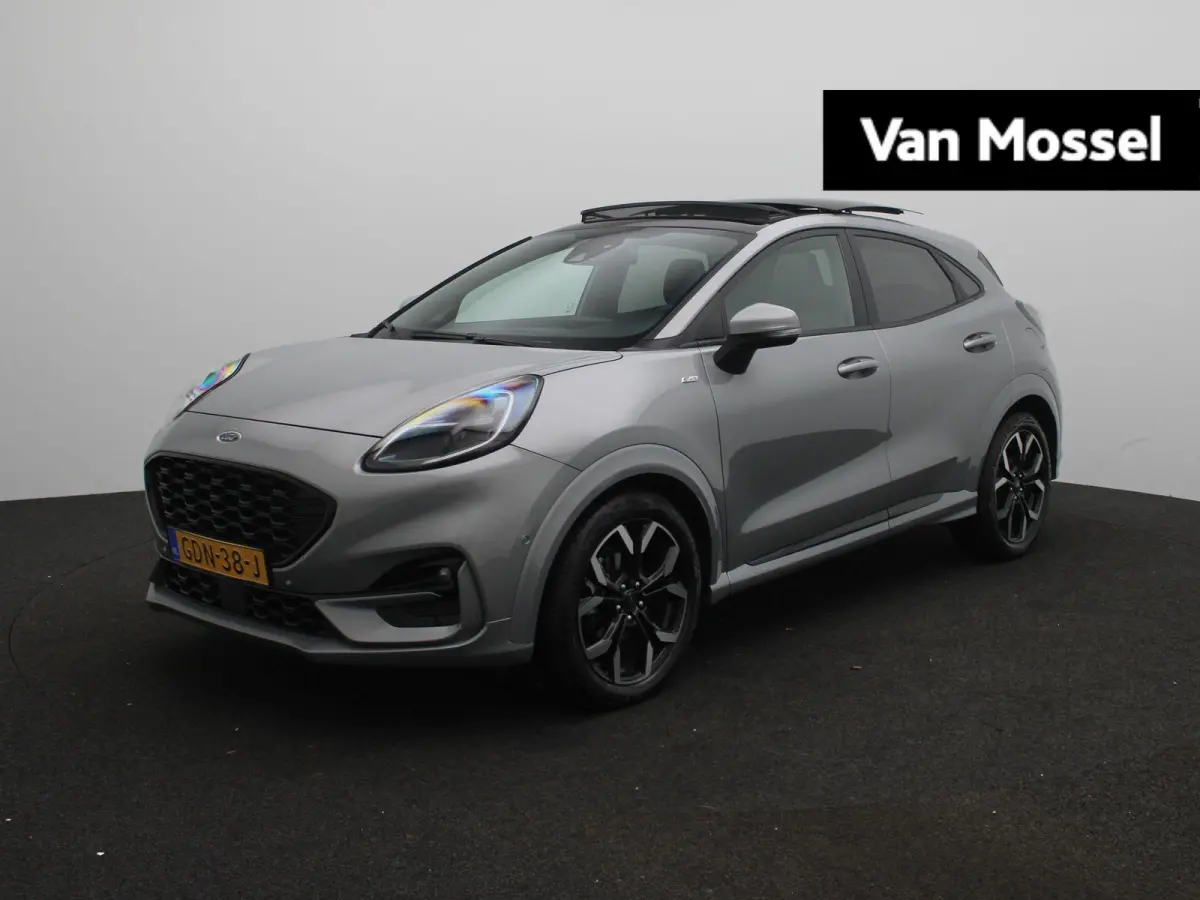 1.0 EcoBoost ST-Line X Panoramadak | Schuifdak | Adaptive cruise | Stoel/stuurverwarming | Apple carplay | Navigatie | Climate control | Voorruitverwarming | DAB | Led