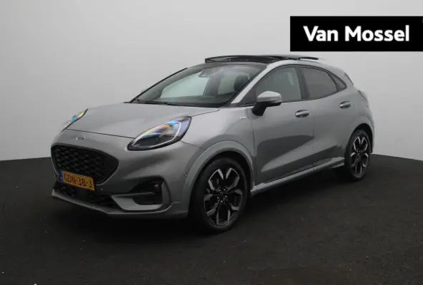 1.0 EcoBoost ST-Line X Panoramadak | Schuifdak | Adaptive cruise | Stoel/stuurverwarming | Apple carplay | Navigatie | Climate control | Voorruitverwarming | DAB | Led
