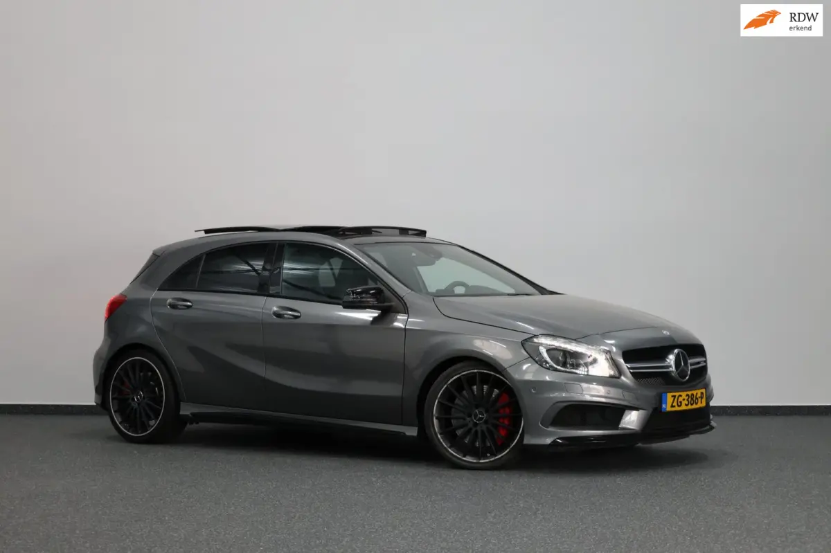 AMG 45 4MATIC 361+PK LED/LEER+S.VERWARMING+MEMORY/19" LMV/CAM/CRUISE/ECC/12 MDN GARANTIE!