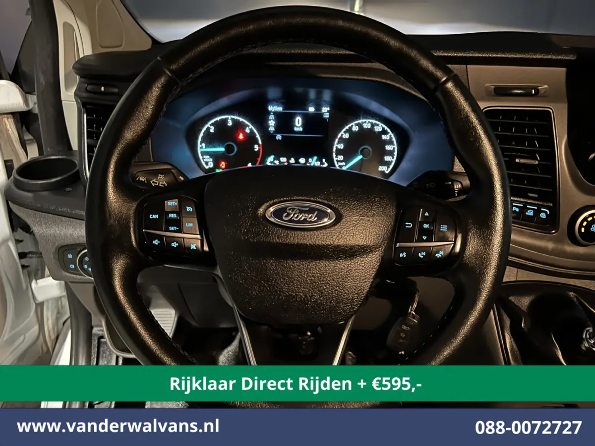 2.0 TDCI L2H1 Euro6 Airco | Camera | Android auto | Cruisecontrol | Parkeersensoren verwarmde voorruit, bijrijdersbank, 2800kg trekvermogen