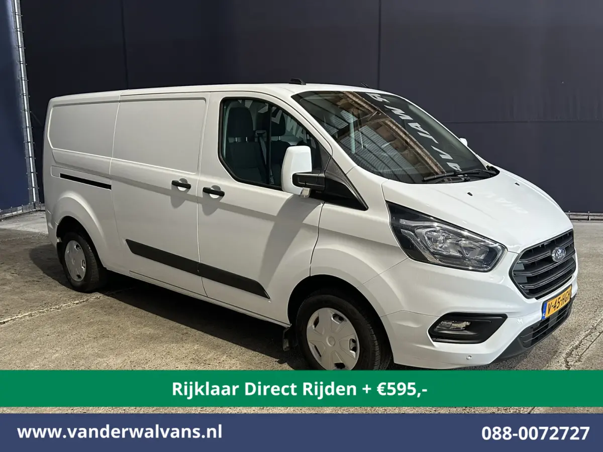 2.0 TDCI L2H1 Euro6 Airco | Camera | Android auto | Cruisecontrol | Parkeersensoren verwarmde voorruit, bijrijdersbank, 2800kg trekvermogen