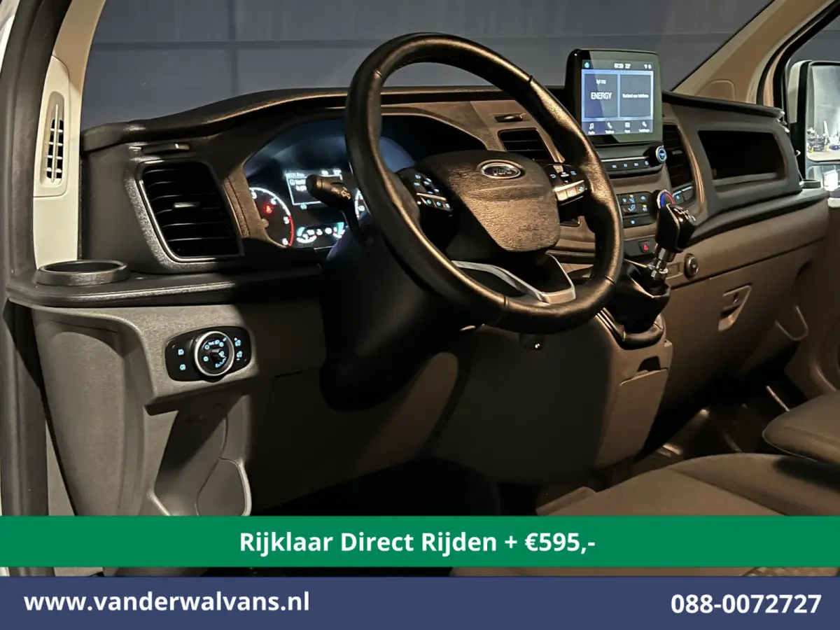 2.0 TDCI L2H1 Euro6 Airco | Camera | Android auto | Cruisecontrol | Parkeersensoren verwarmde voorruit, bijrijdersbank, 2800kg trekvermogen