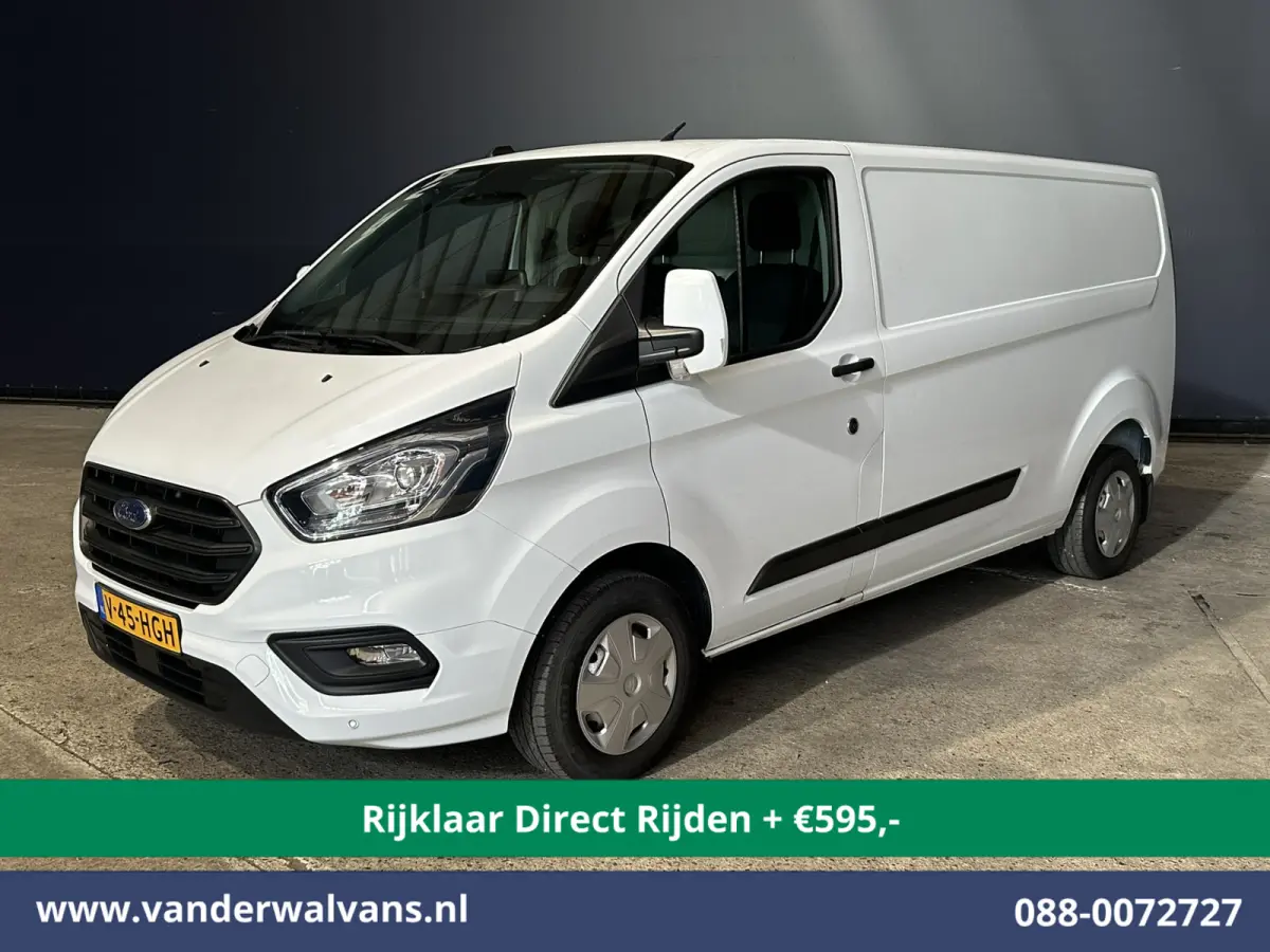 2.0 TDCI L2H1 Euro6 Airco | Camera | Android auto | Cruisecontrol | Parkeersensoren verwarmde voorruit, bijrijdersbank, 2800kg trekvermogen