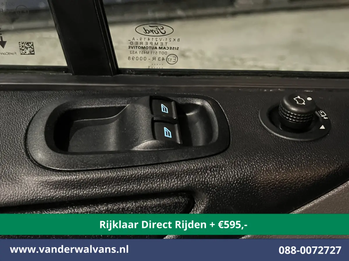 2.0 TDCI L2H1 Euro6 Airco | Camera | Android auto | Cruisecontrol | Parkeersensoren verwarmde voorruit, bijrijdersbank, 2800kg trekvermogen