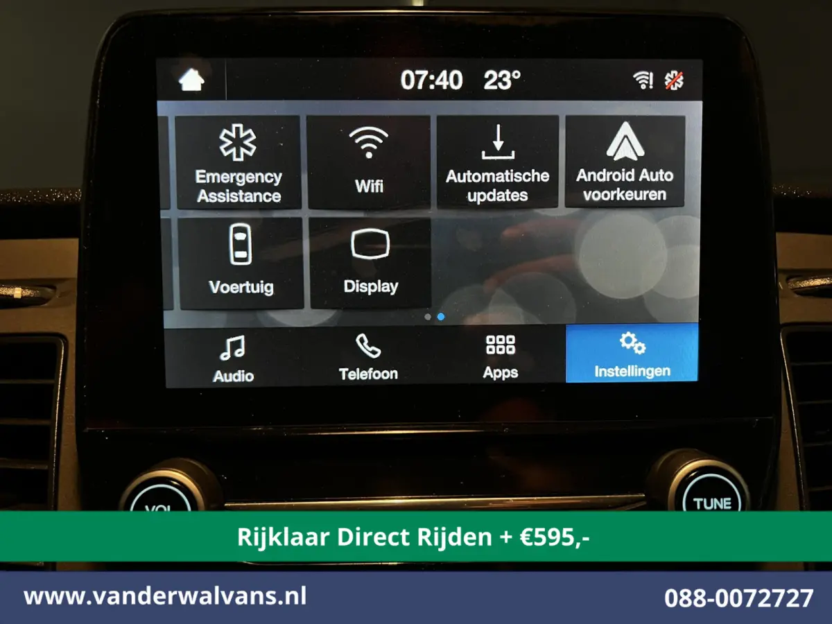 2.0 TDCI L2H1 Euro6 Airco | Camera | Android auto | Cruisecontrol | Parkeersensoren verwarmde voorruit, bijrijdersbank, 2800kg trekvermogen
