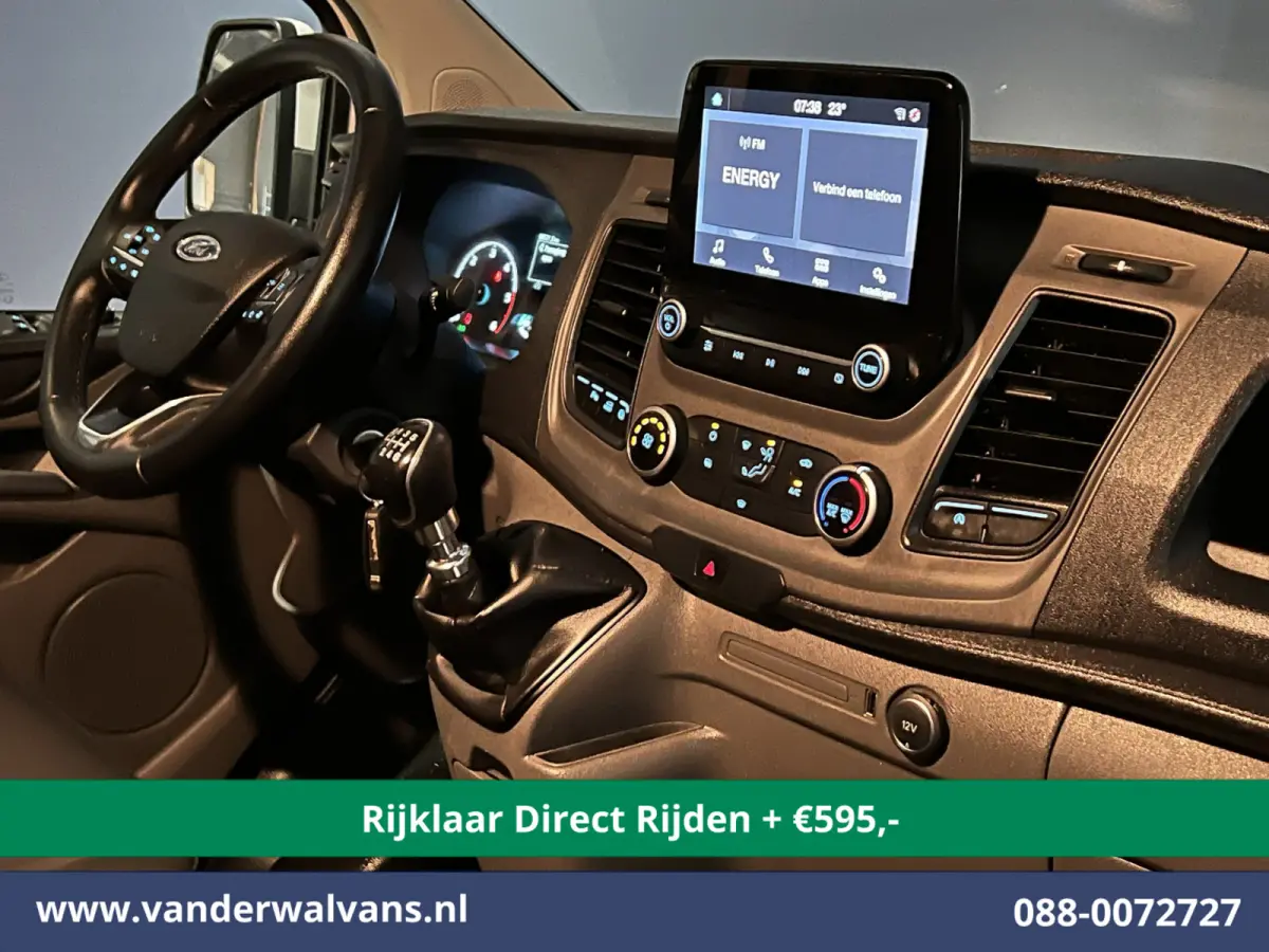 2.0 TDCI L2H1 Euro6 Airco | Camera | Android auto | Cruisecontrol | Parkeersensoren verwarmde voorruit, bijrijdersbank, 2800kg trekvermogen