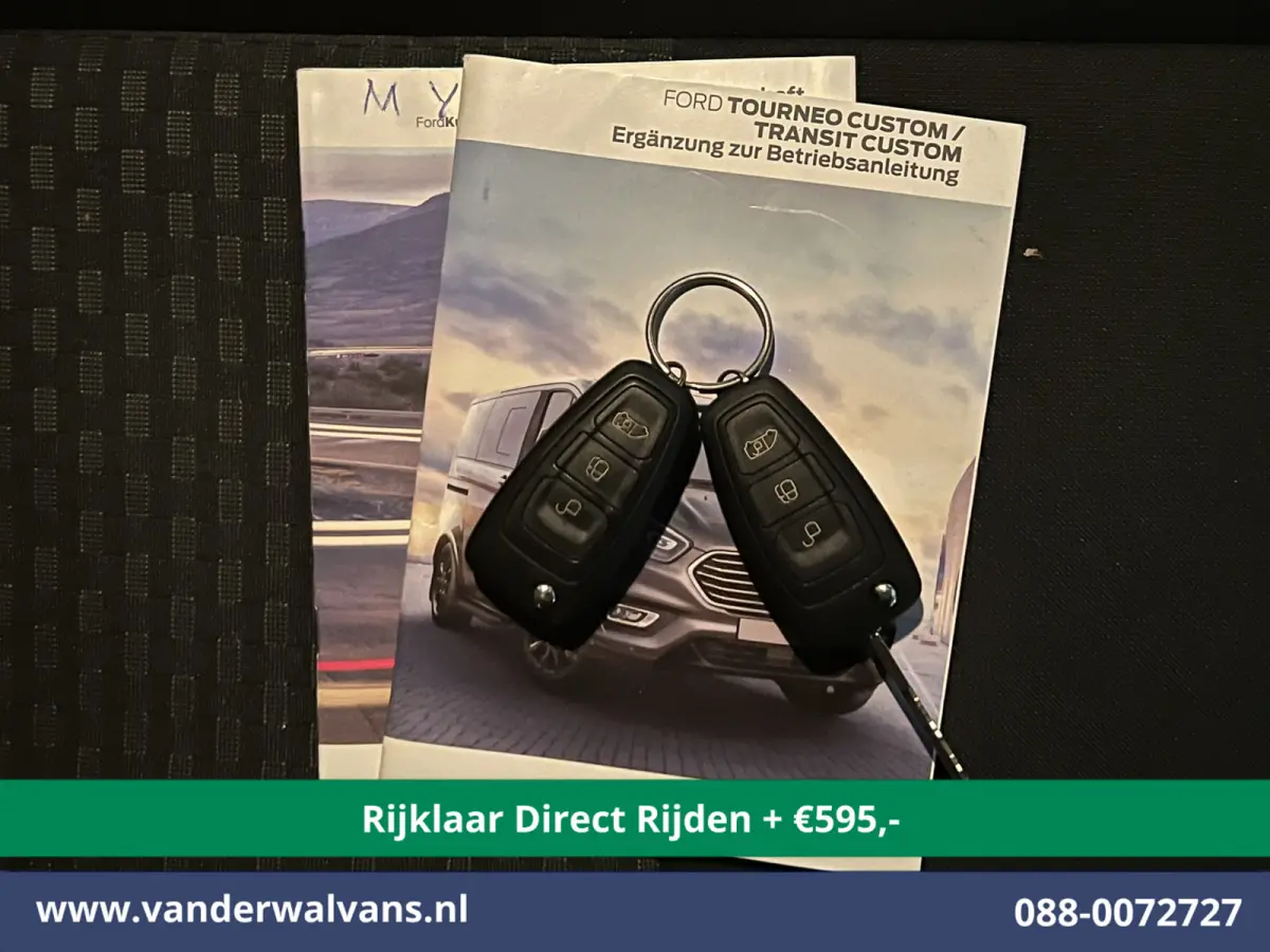 2.0 TDCI L2H1 Euro6 Airco | Camera | Android auto | Cruisecontrol | Parkeersensoren verwarmde voorruit, bijrijdersbank, 2800kg trekvermogen