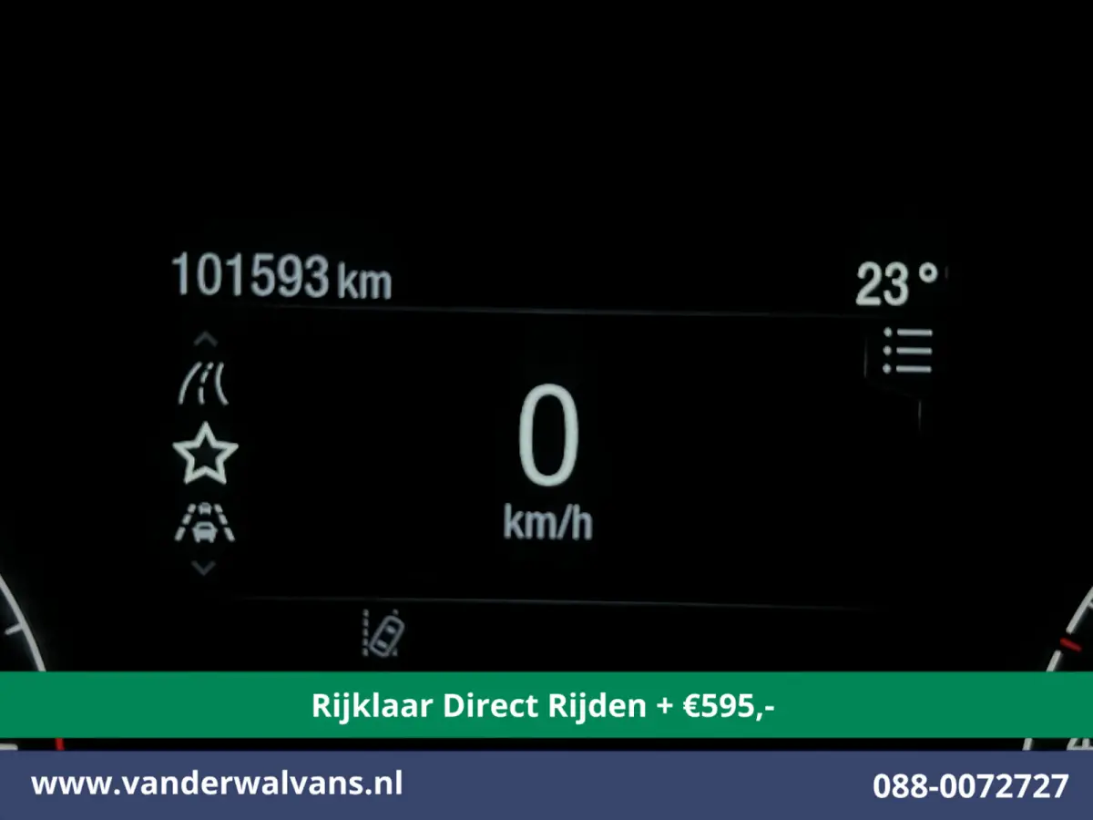 2.0 TDCI L2H1 Euro6 Airco | Camera | Android auto | Cruisecontrol | Parkeersensoren verwarmde voorruit, bijrijdersbank, 2800kg trekvermogen