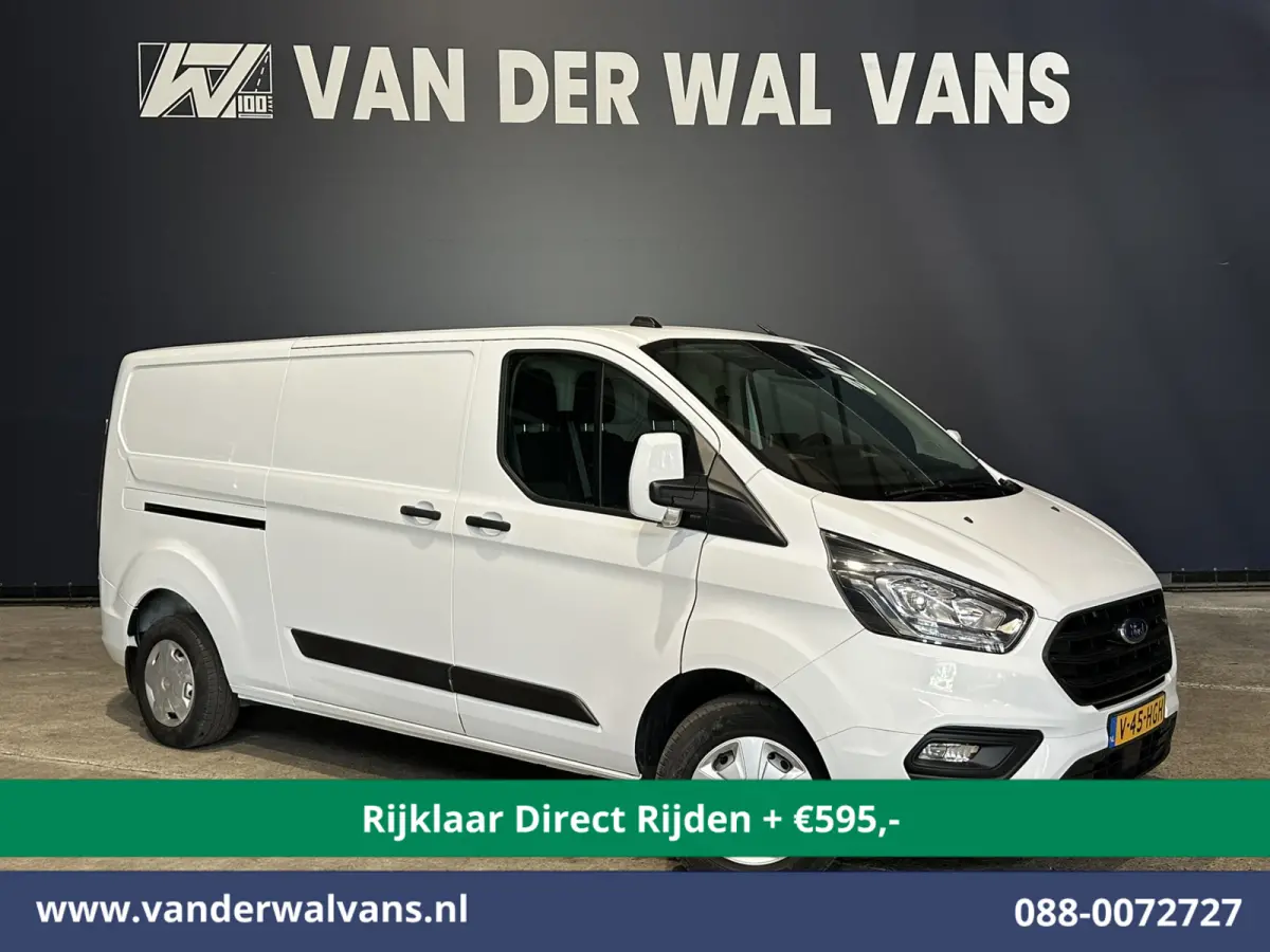 2.0 TDCI L2H1 Euro6 Airco | Camera | Android auto | Cruisecontrol | Parkeersensoren verwarmde voorruit, bijrijdersbank, 2800kg trekvermogen