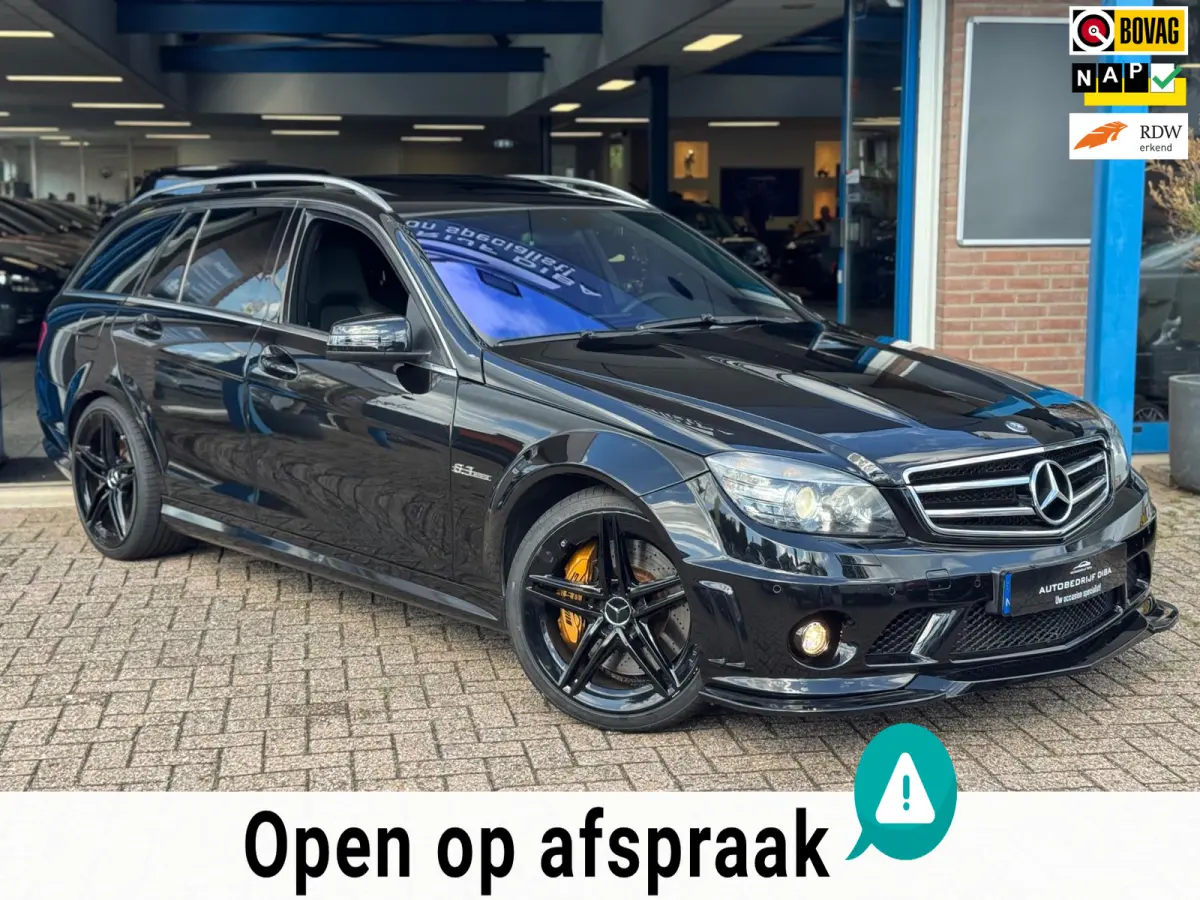 AMG 63 2009 ZWART Youngtimer!