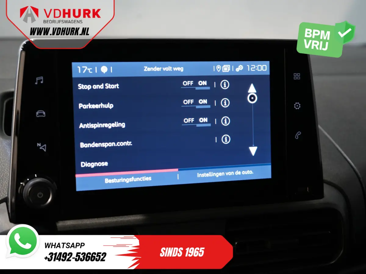 1.5 HDi 100 pk (DEMO) 3 Pers./ CarPlay/ Stoelverw./ Camera/ PDC/ Cruise/ Airco