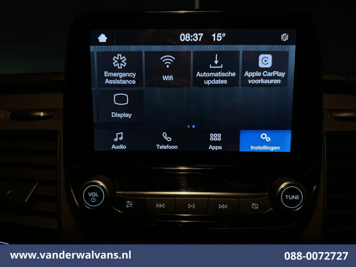 2.0 TDCI 131pk L2H1 Euro6 Airco | LED | Apple Carplay | Cruisecontrol | 2800kg Trekhaak Parkeersensoren, Stoelverwarming, Verwarmde voorruit, Bijrijdersbank