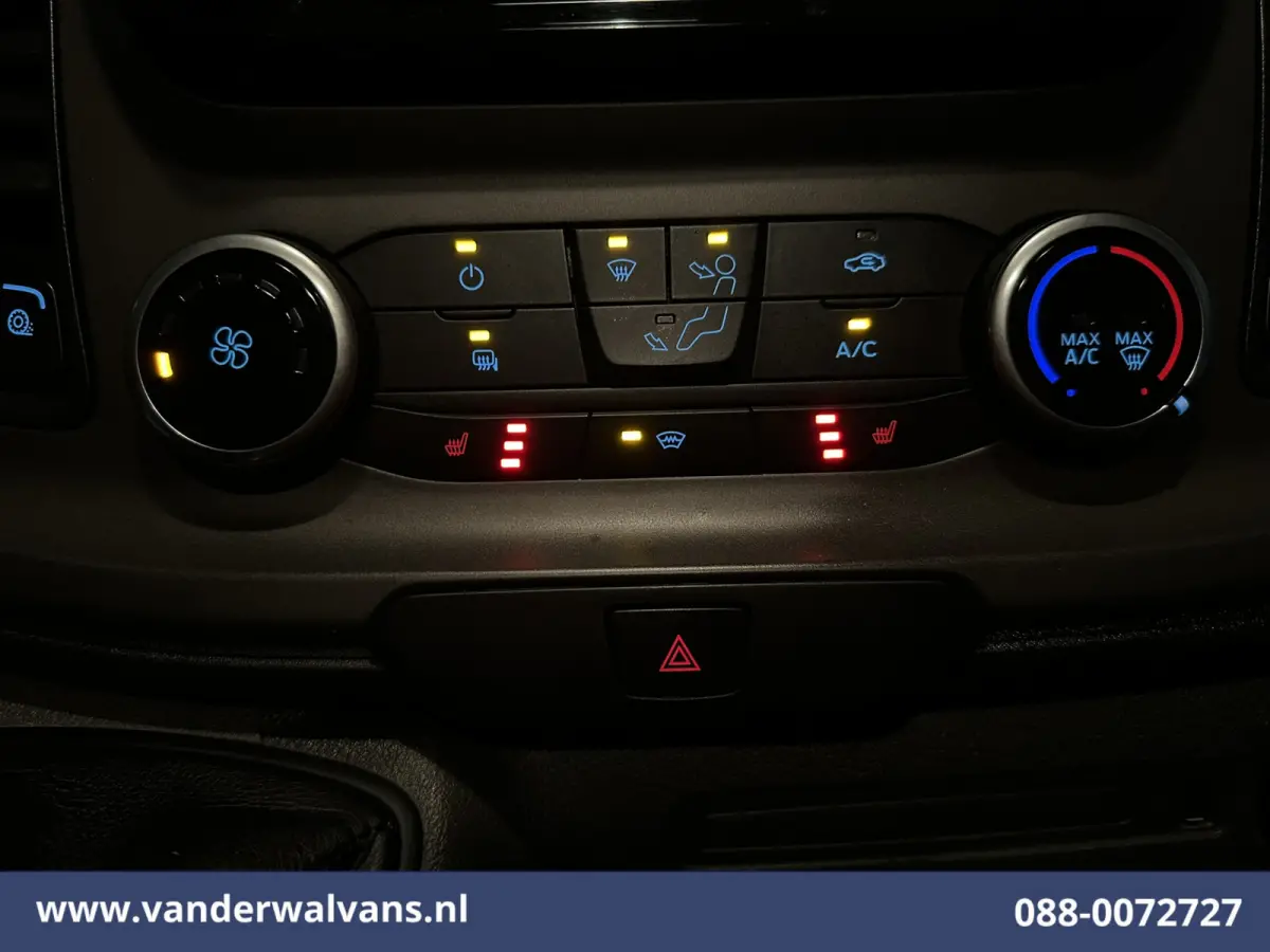2.0 TDCI 131pk L2H1 Euro6 Airco | LED | Apple Carplay | Cruisecontrol | 2800kg Trekhaak Parkeersensoren, Stoelverwarming, Verwarmde voorruit, Bijrijdersbank