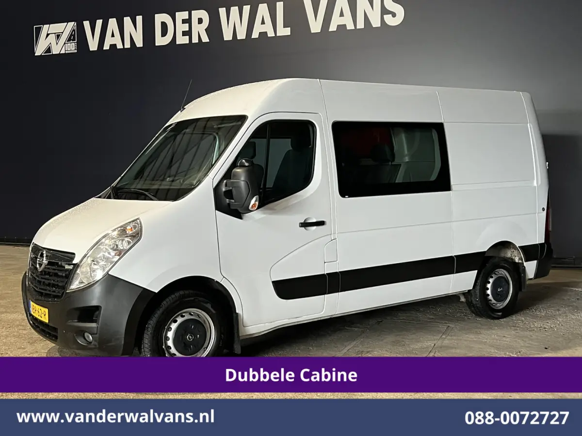 2.3 CDTI 146pk L2H2 Dubbele Cabine Euro6 Airco | Camera | Navigatie | Cruisecontrol Chauffeursstoel, 2500kg Trekhaak, Parkeersensoren, 5-Zits
