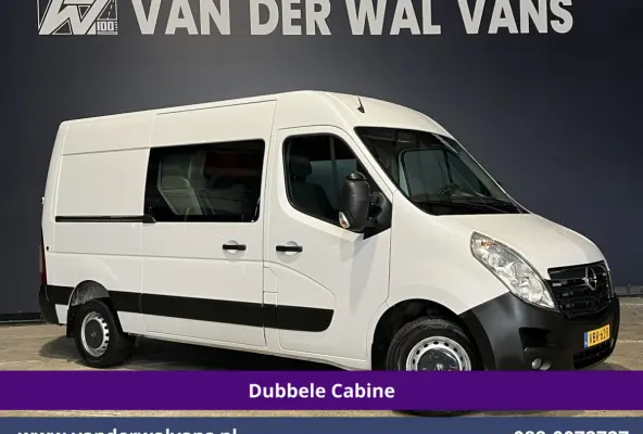 2.3 CDTI 146pk L2H2 Dubbele Cabine Euro6 Airco | Camera | Navigatie | Cruisecontrol Chauffeursstoel, 2500kg Trekhaak, Parkeersensoren, 5-Zits