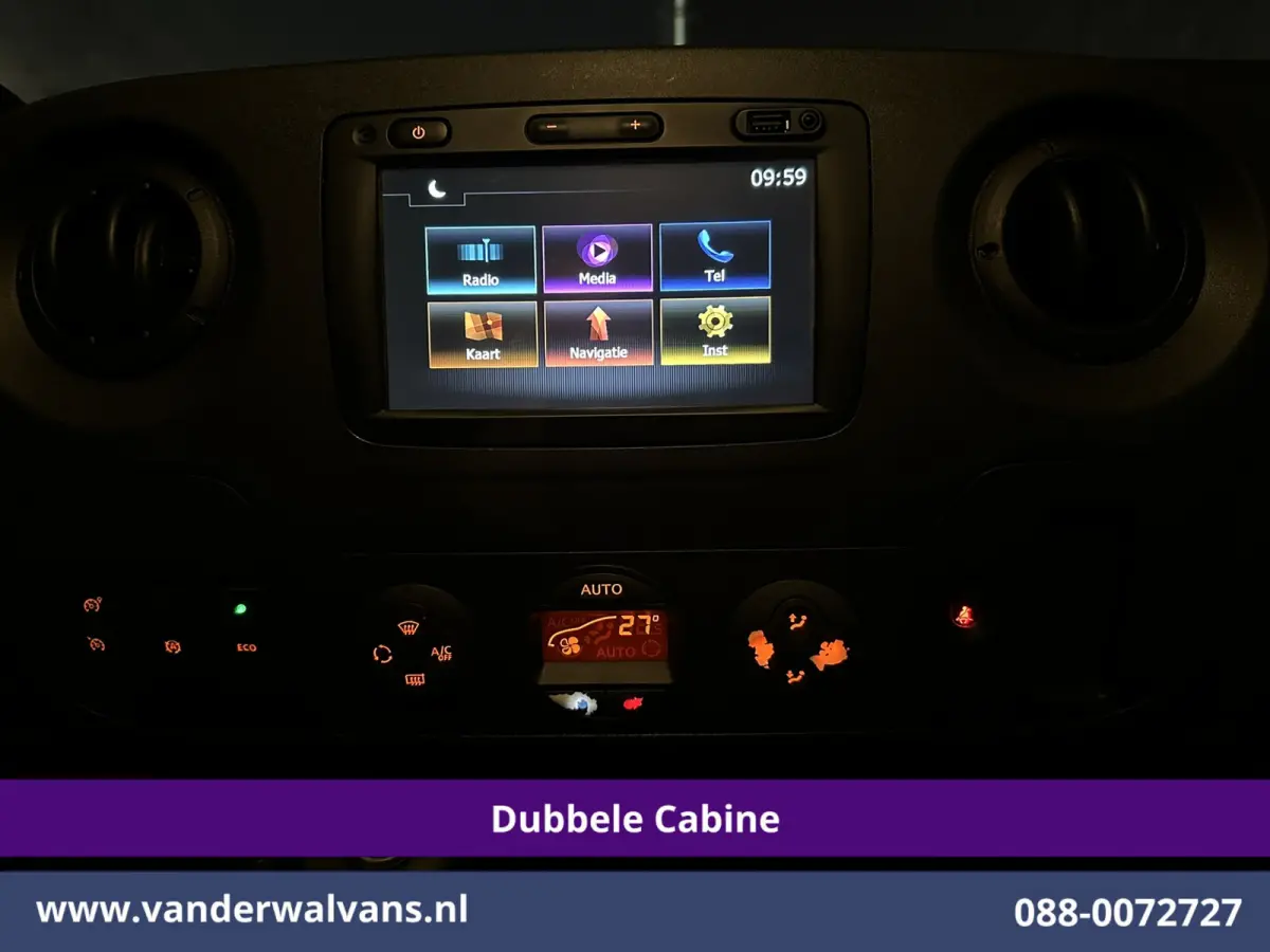 2.3 CDTI 146pk L2H2 Dubbele Cabine Euro6 Airco | Camera | Navigatie | Cruisecontrol Chauffeursstoel, 2500kg Trekhaak, Parkeersensoren, 5-Zits