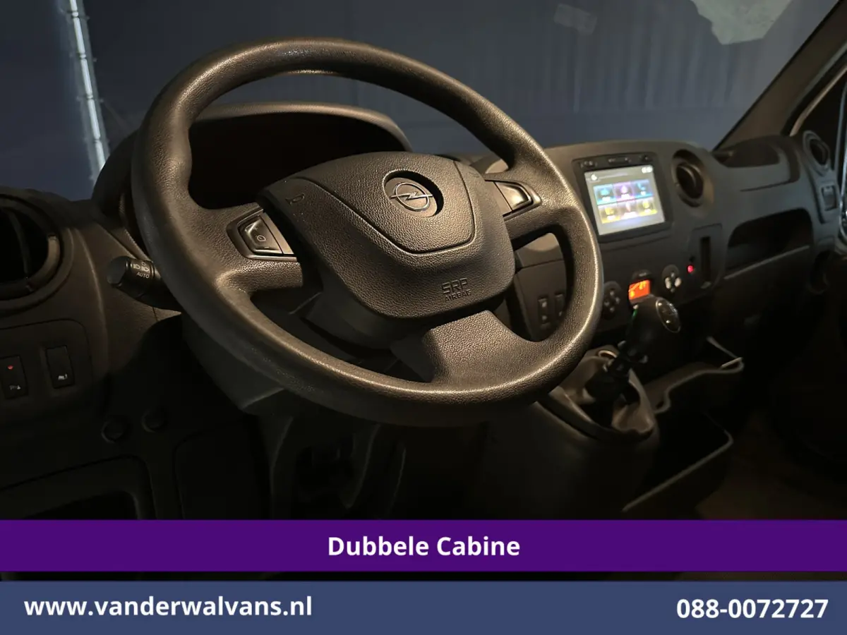 2.3 CDTI 146pk L2H2 Dubbele Cabine Euro6 Airco | Camera | Navigatie | Cruisecontrol Chauffeursstoel, 2500kg Trekhaak, Parkeersensoren, 5-Zits