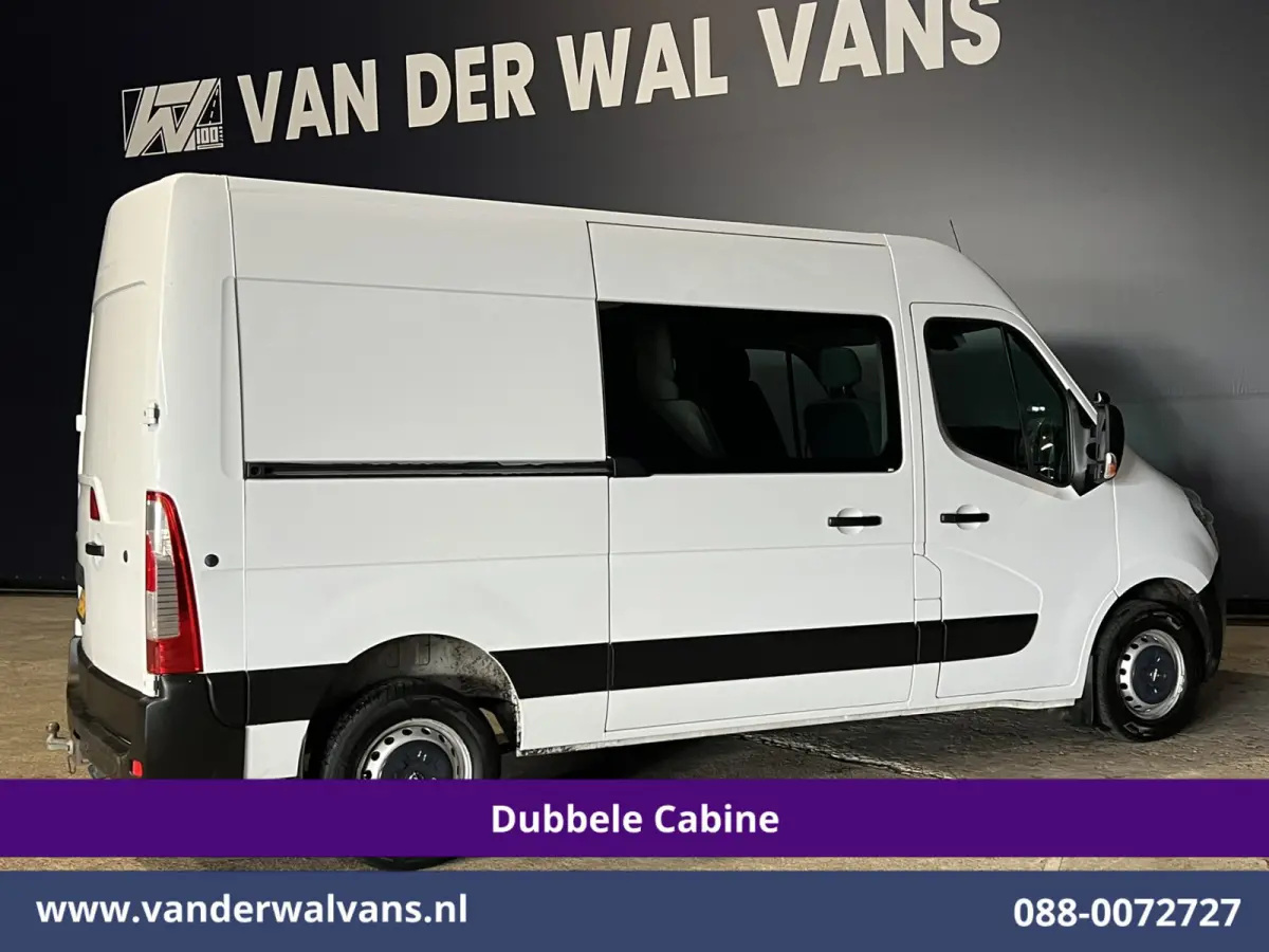 2.3 CDTI 146pk L2H2 Dubbele Cabine Euro6 Airco | Camera | Navigatie | Cruisecontrol Chauffeursstoel, 2500kg Trekhaak, Parkeersensoren, 5-Zits