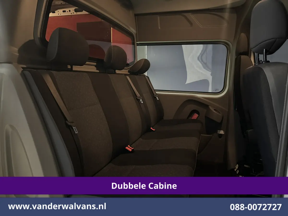 2.3 CDTI 146pk L2H2 Dubbele Cabine Euro6 Airco | Camera | Navigatie | Cruisecontrol Chauffeursstoel, 2500kg Trekhaak, Parkeersensoren, 5-Zits