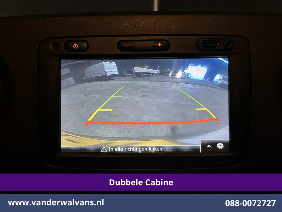 2.3 CDTI 146pk L2H2 Dubbele Cabine Euro6 Airco | Camera | Navigatie | Cruisecontrol Chauffeursstoel, 2500kg Trekhaak, Parkeersensoren, 5-Zits