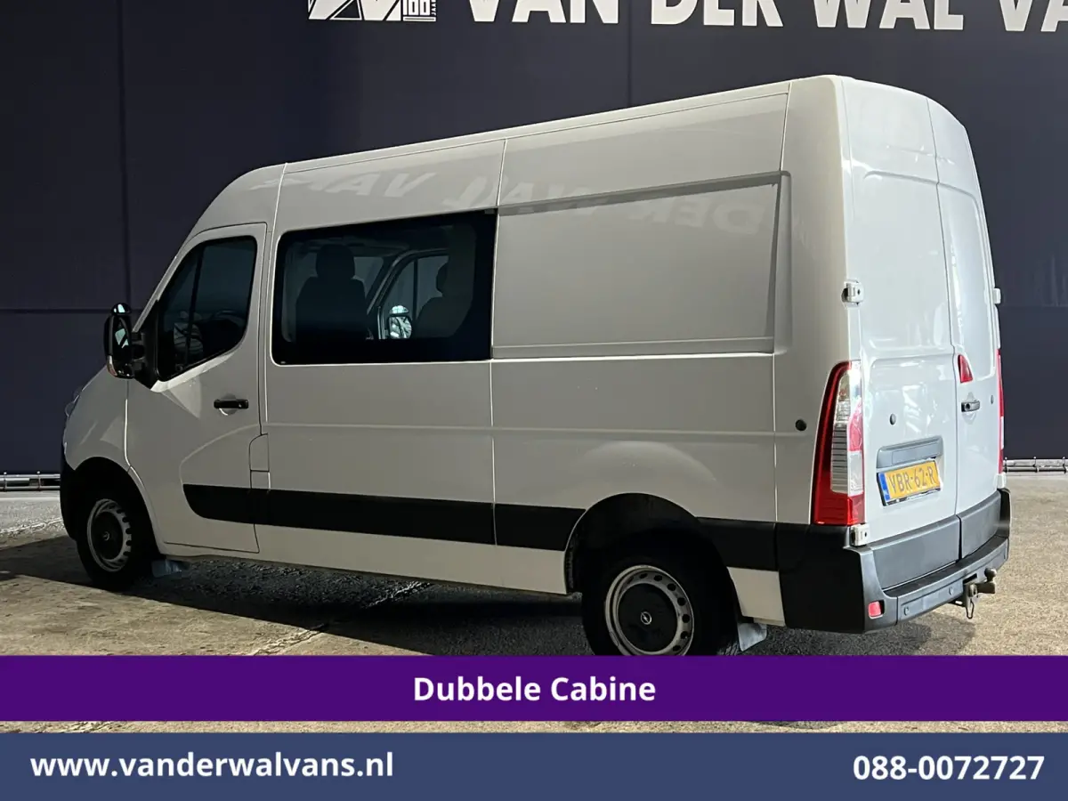 2.3 CDTI 146pk L2H2 Dubbele Cabine Euro6 Airco | Camera | Navigatie | Cruisecontrol Chauffeursstoel, 2500kg Trekhaak, Parkeersensoren, 5-Zits