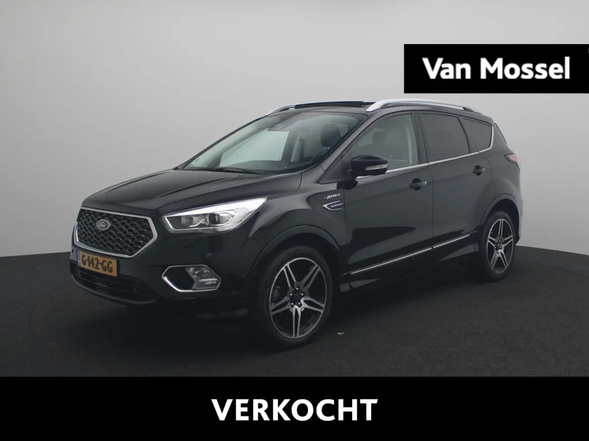 1.5 EcoBoost Vignale Panoramadak | Trekhaak | 18"inch | Winterpack | Leder + elek. st. + memory | Getint glas | Navigatie | Climate control | Elek. klep