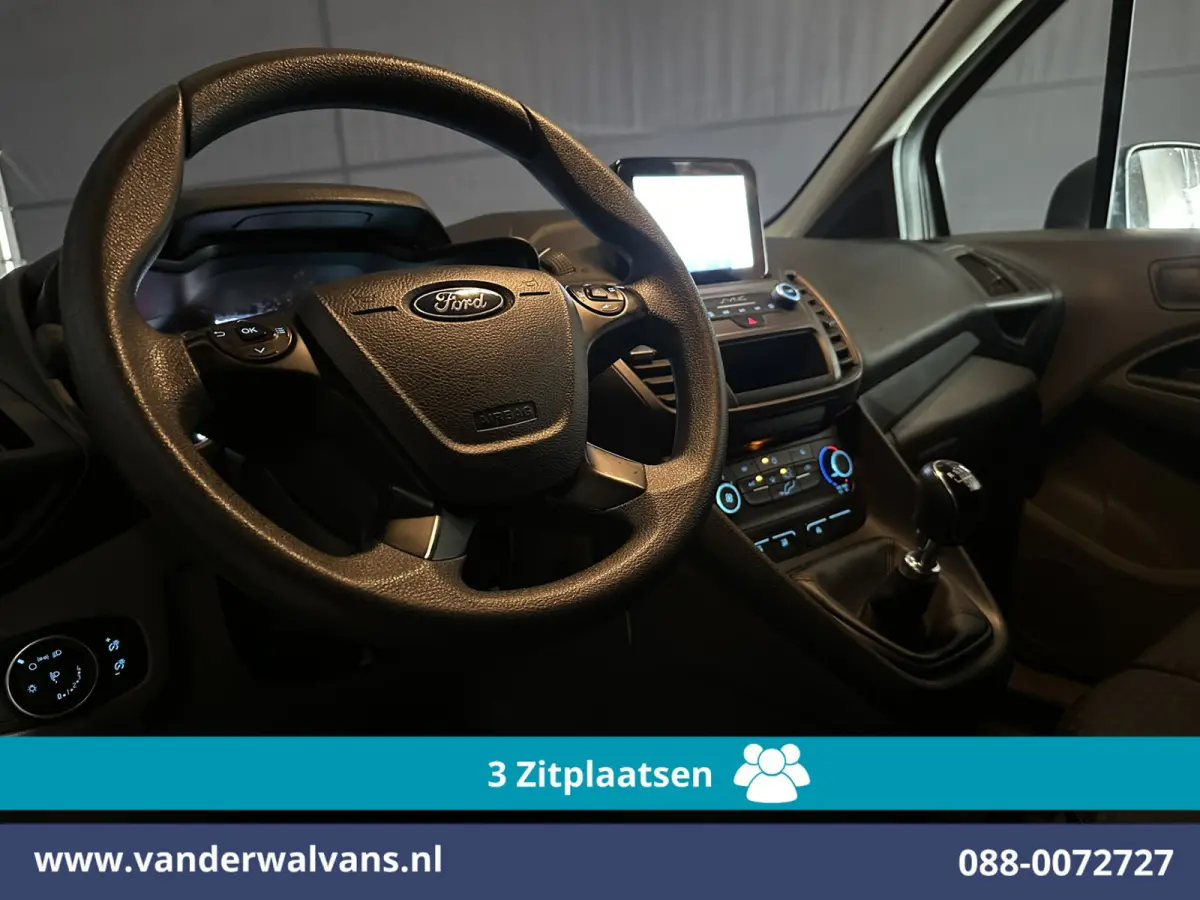 1.5 EcoBlue 100pk L2H1 Euro6 Airco | 3-Zits | Camera | Navigatie | Verwarmde voorruit Parkeersensoren, Bijrijdersbank