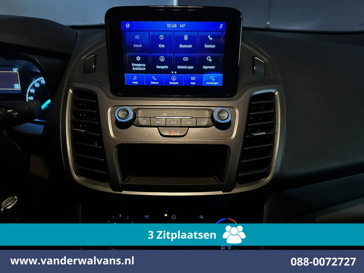 1.5 EcoBlue 100pk L2H1 Euro6 Airco | 3-Zits | Camera | Navigatie | Verwarmde voorruit Parkeersensoren, Bijrijdersbank