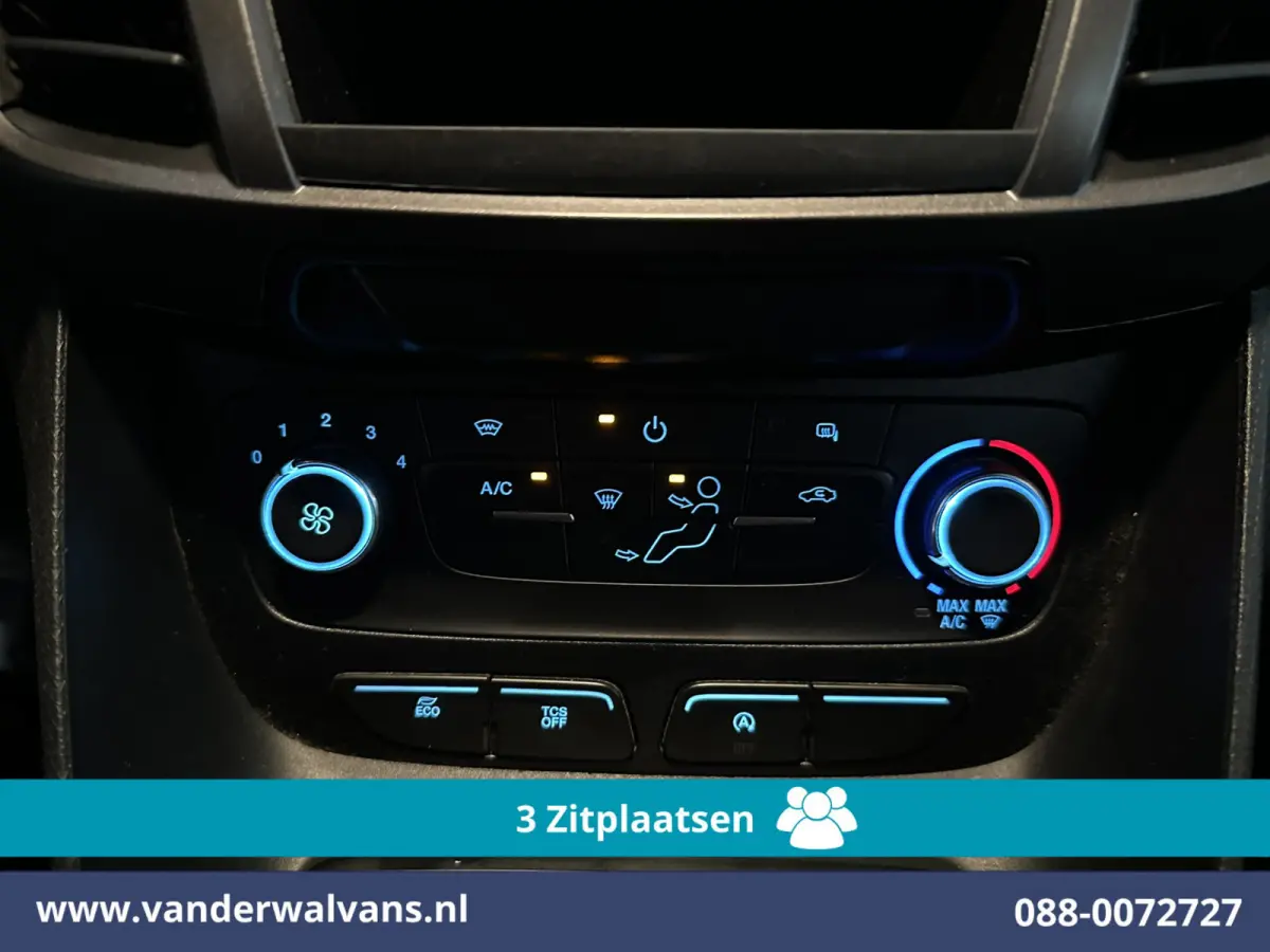 1.5 EcoBlue 100pk L2H1 Euro6 Airco | 3-Zits | Camera | Navigatie | Verwarmde voorruit Parkeersensoren, Bijrijdersbank