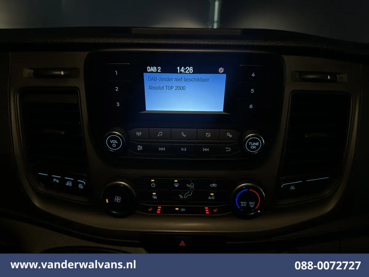 2.0 TDCI 130pk L4H3 Jumbo Euro6 Airco | Camera | Cruisecontrol | Stoelverwarming | Verwarmde voorruit Parkeersensoren, Bijrijdersbank