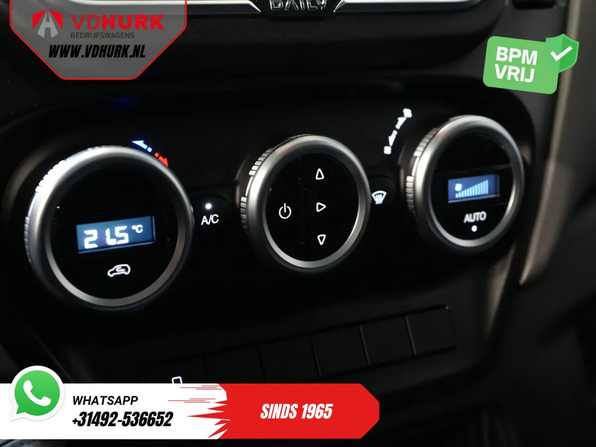 35S18HV 3.0 Aut. ZF BPM VRIJ! Bakwagen Laadklep/ Zijdeur/ LED/ Spoiler/ Gev.Stoel/ Adapt.Cruise/ Navi/ Carplay/ Climate/ 440x210x230