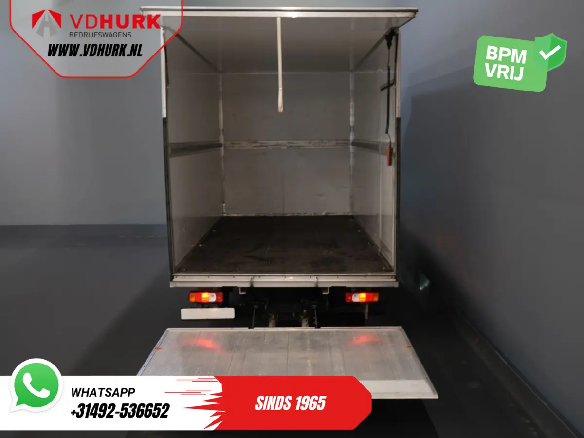 35S18HV 3.0 Aut. ZF BPM VRIJ! Bakwagen Laadklep/ Zijdeur/ LED/ Spoiler/ Gev.Stoel/ Adapt.Cruise/ Navi/ Carplay/ Climate/ 440x210x230