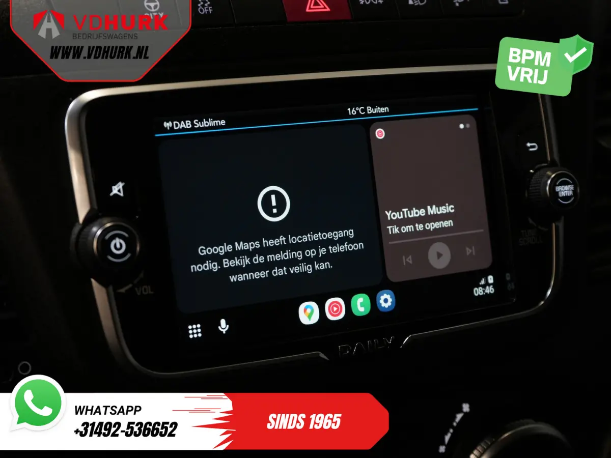 35S18HV 3.0 Aut. ZF BPM VRIJ! Bakwagen Laadklep/ Zijdeur/ LED/ Spoiler/ Gev.Stoel/ Adapt.Cruise/ Navi/ Carplay/ Climate/ 440x210x230