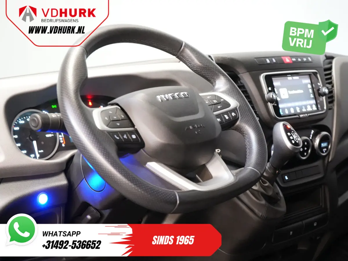 35S18HV 3.0 Aut. ZF BPM VRIJ! Bakwagen Laadklep/ Zijdeur/ LED/ Spoiler/ Gev.Stoel/ Adapt.Cruise/ Navi/ Carplay/ Climate/ 440x210x230