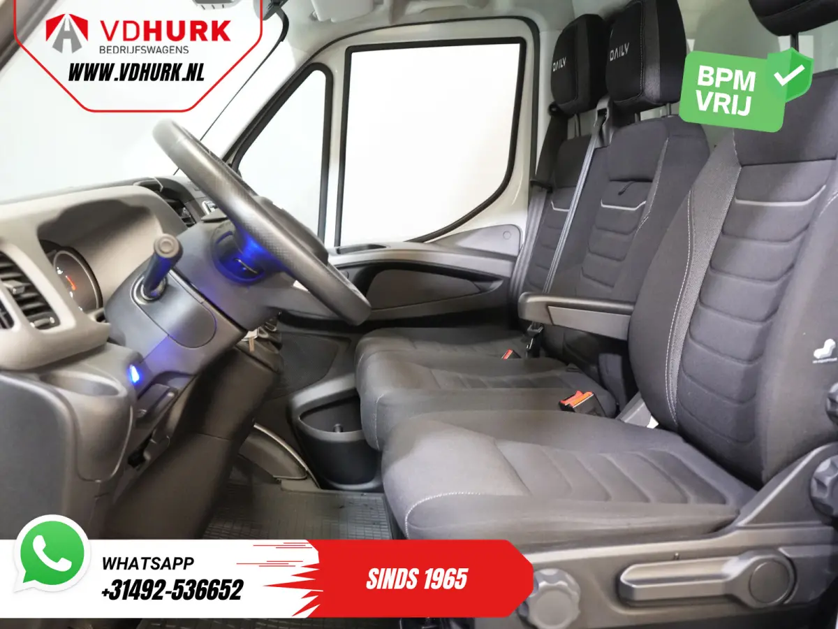 35S18HV 3.0 Aut. ZF BPM VRIJ! Bakwagen Laadklep/ Zijdeur/ LED/ Spoiler/ Gev.Stoel/ Adapt.Cruise/ Navi/ Carplay/ Climate/ 440x210x230