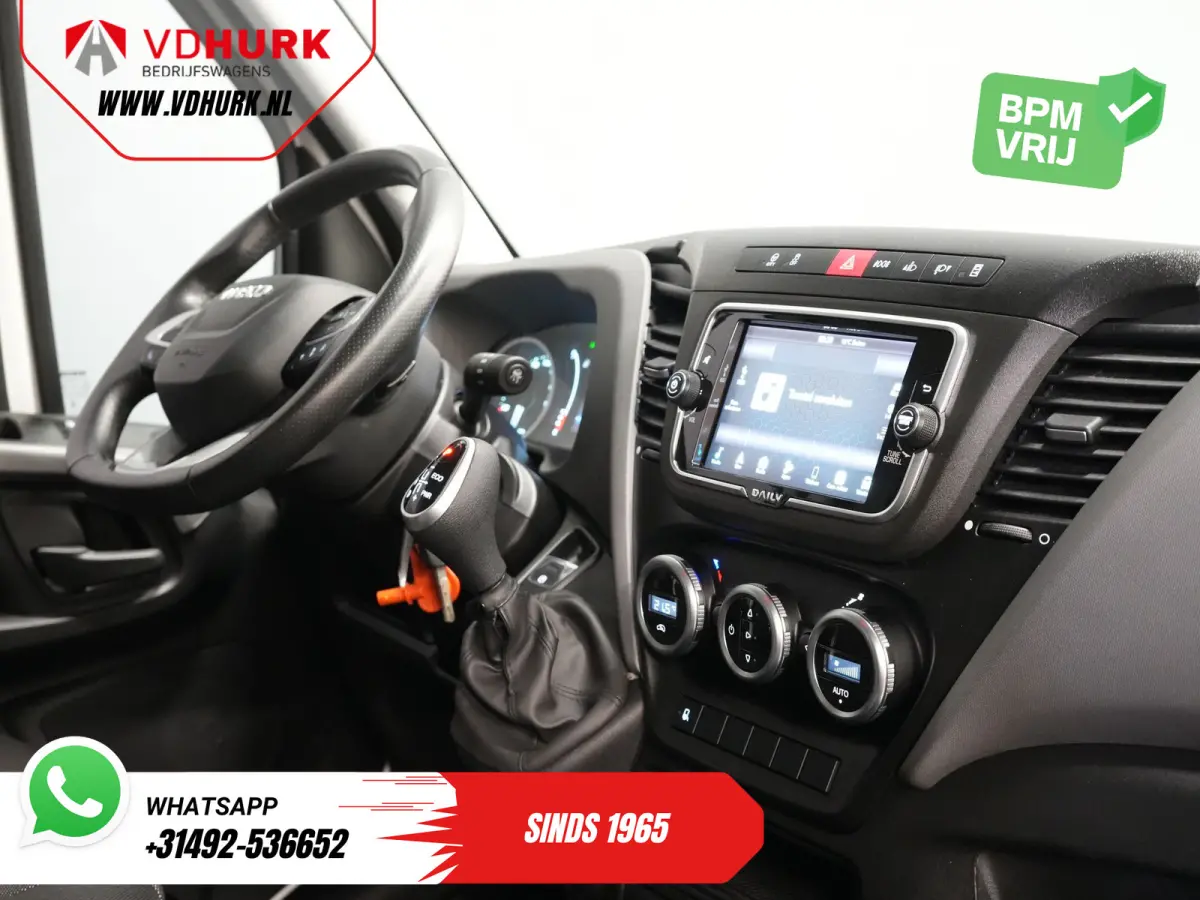 35S18HV 3.0 Aut. ZF BPM VRIJ! Bakwagen Laadklep/ Zijdeur/ LED/ Spoiler/ Gev.Stoel/ Adapt.Cruise/ Navi/ Carplay/ Climate/ 440x210x230