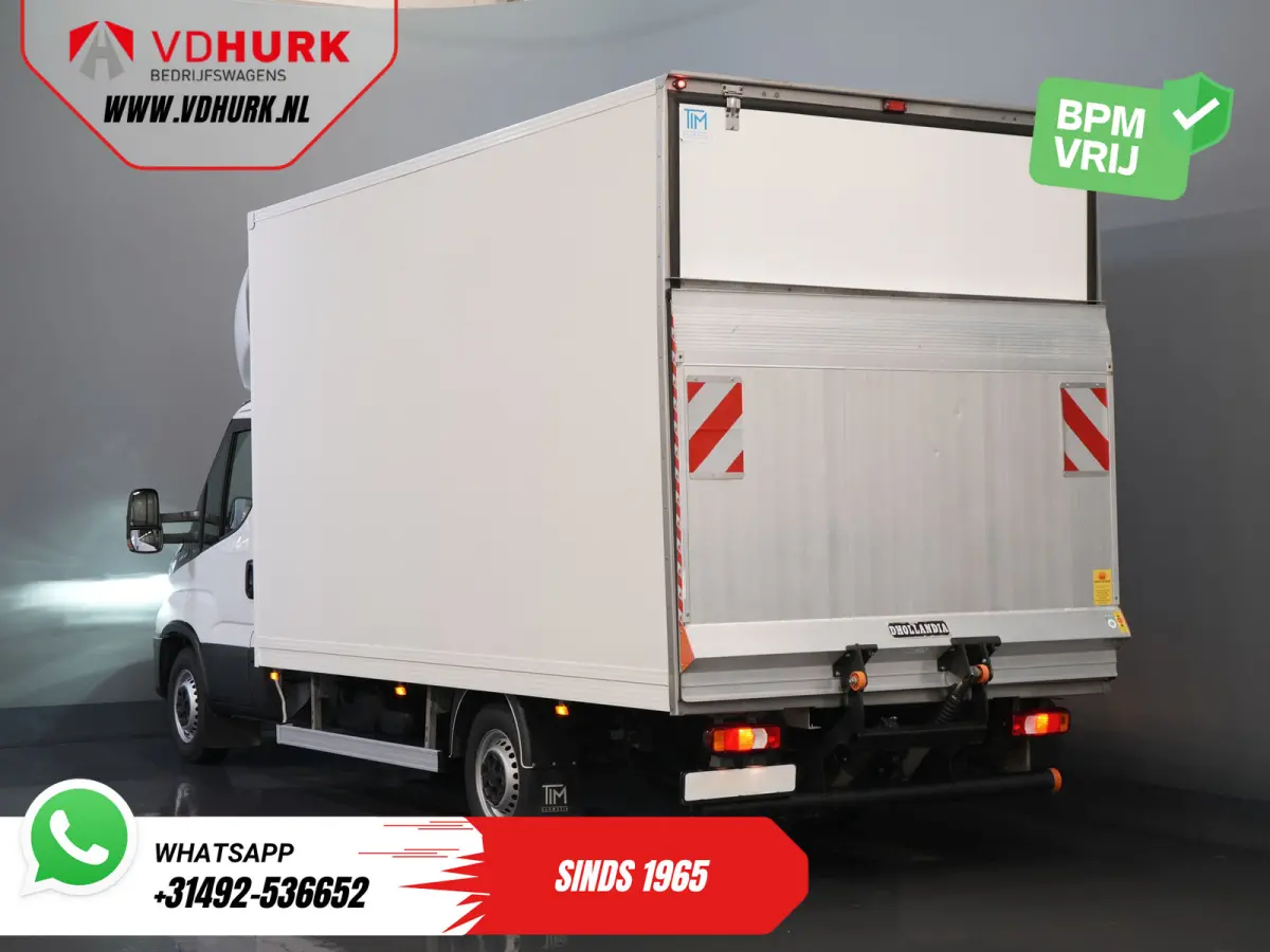 35S18HV 3.0 Aut. ZF BPM VRIJ! Bakwagen Laadklep/ Zijdeur/ LED/ Spoiler/ Gev.Stoel/ Adapt.Cruise/ Navi/ Carplay/ Climate/ 440x210x230
