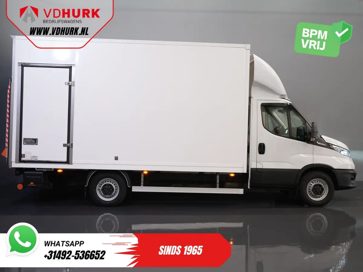 35S18HV 3.0 Aut. ZF BPM VRIJ! Bakwagen Laadklep/ Zijdeur/ LED/ Spoiler/ Gev.Stoel/ Adapt.Cruise/ Navi/ Carplay/ Climate/ 440x210x230