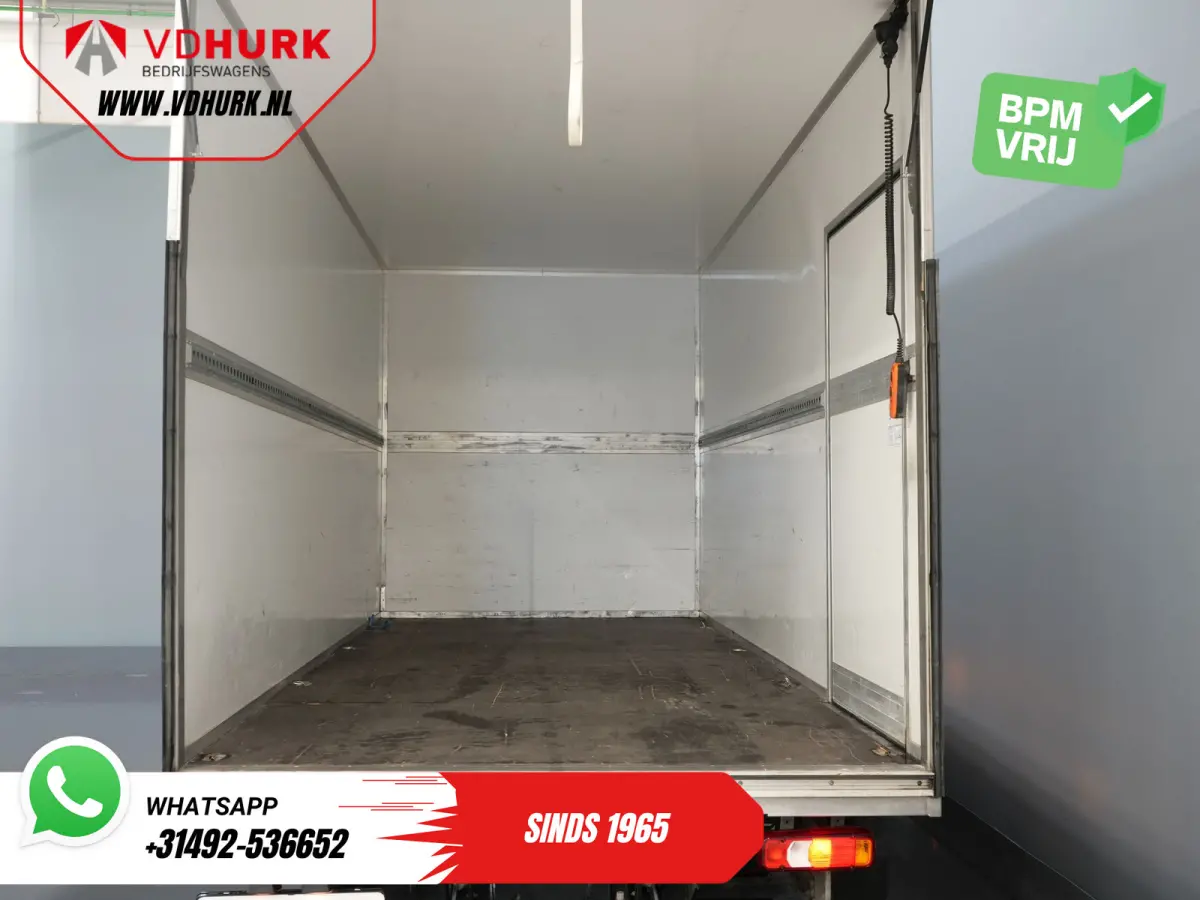 35S18HV 3.0 Aut. ZF BPM VRIJ! Bakwagen Laadklep/ Zijdeur/ LED/ Spoiler/ Gev.Stoel/ Adapt.Cruise/ Navi/ Carplay/ Climate/ 440x210x230