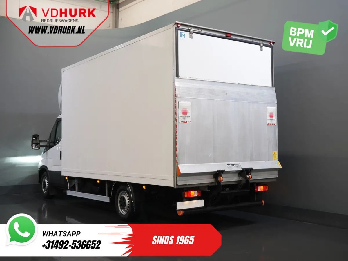35S18HV 3.0 Aut. ZF BPM VRIJ! Bakwagen Laadklep/ LED/ Spoiler/ Gev.stoel/ Adapt.Cruise/ Navi/ Carplay/ Climate/ 440x210x230
