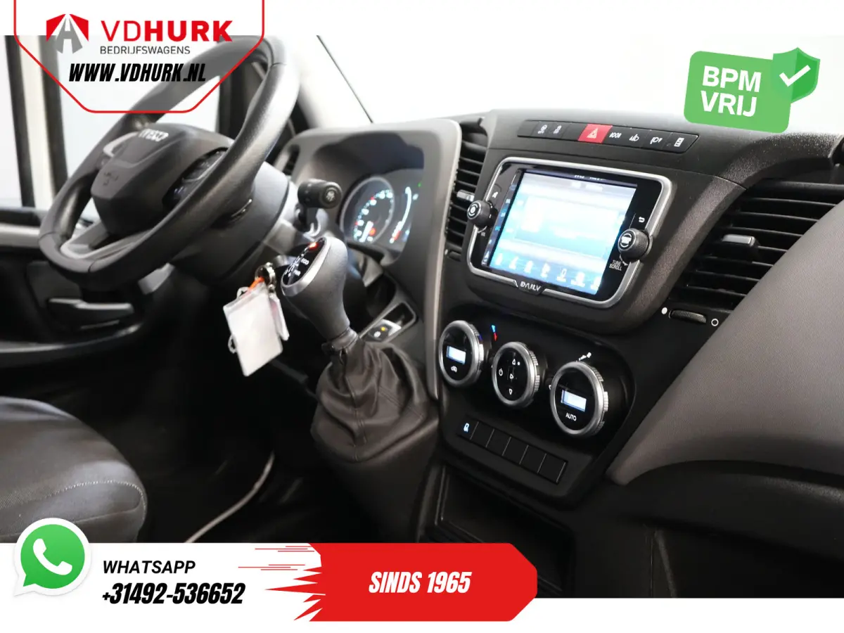 35S18HV 3.0 Aut. ZF BPM VRIJ! Bakwagen Laadklep/ LED/ Spoiler/ Gev.stoel/ Adapt.Cruise/ Navi/ Carplay/ Climate/ 440x210x230