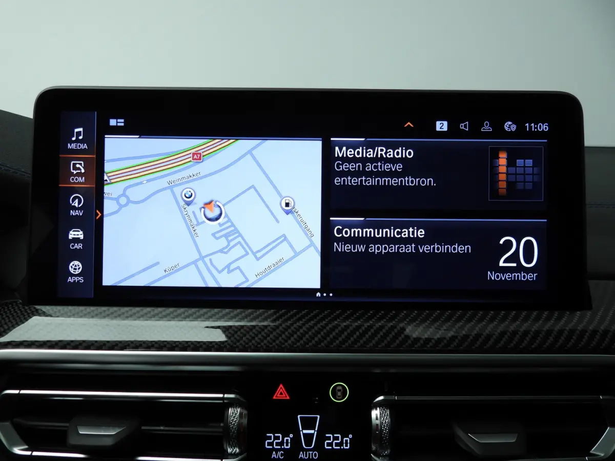 M40i | M-Sportpakket | Laserlicht | Leder | HUD | Active cruise | Trekhaak | Panoramadak | DAB | Harman-kardon sound | Alu 21 inch