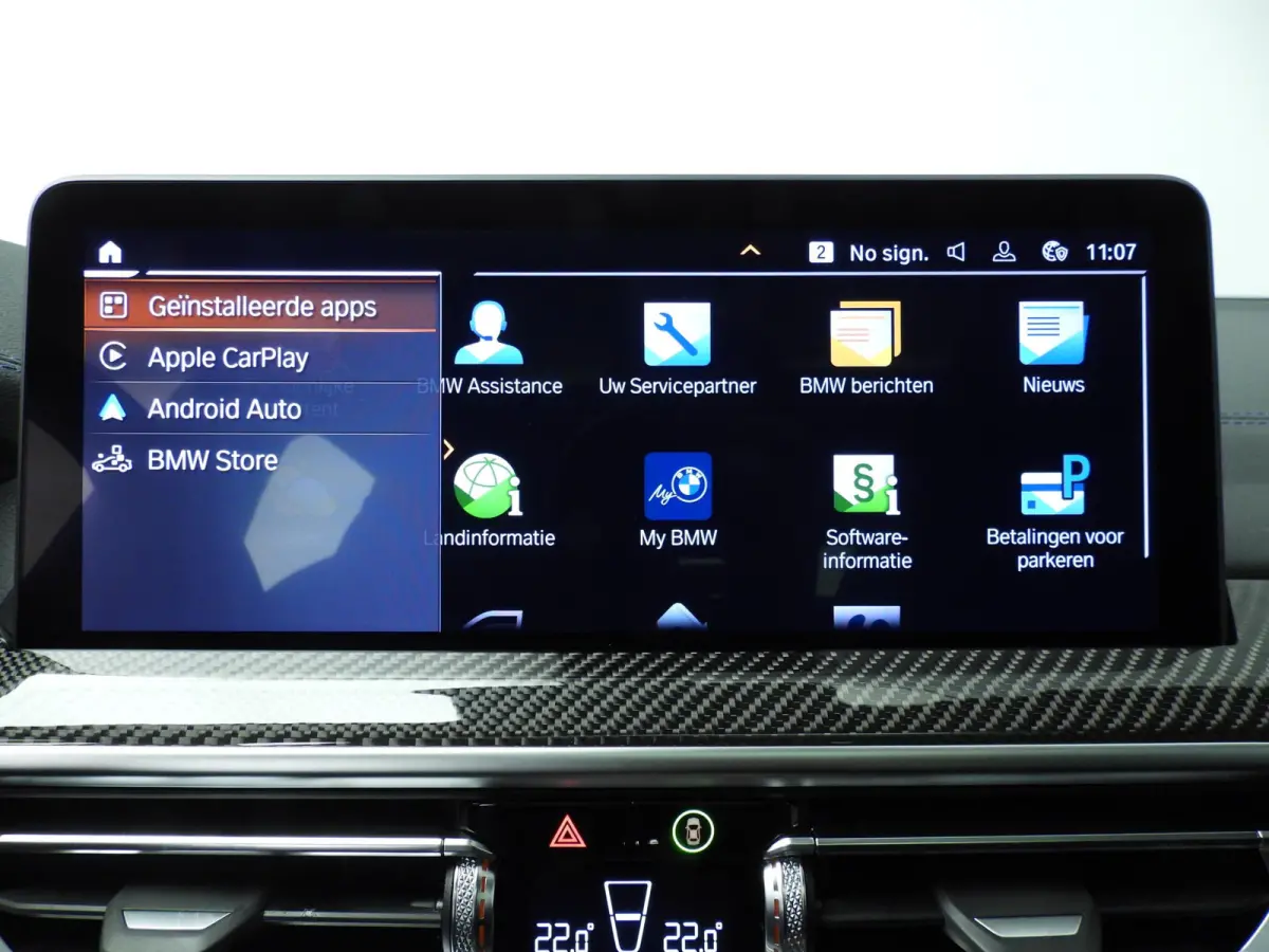 M40i | M-Sportpakket | Laserlicht | Leder | HUD | Active cruise | Trekhaak | Panoramadak | DAB | Harman-kardon sound | Alu 21 inch