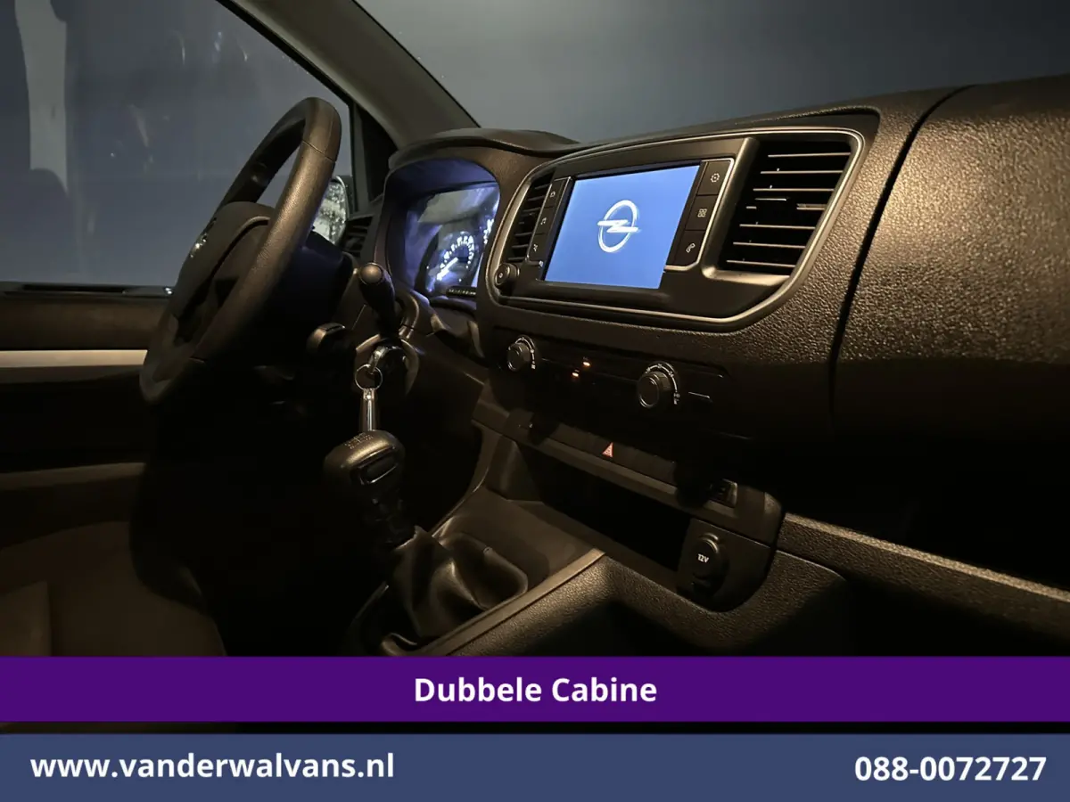2.0 CDTI 145pk L3H1 Dubbele Cabine Euro6 Airco | 6-Zits | Navigatie | 2500kg Trekhaak | Apple Carplay Android Auto, Cruisecontrol, Parkeersensoren